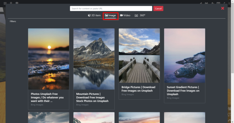 Microsoft Bing Image search mesh in the metaverse 1 768x406