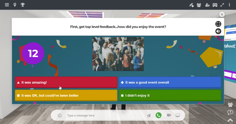Kahoot Metaverse Events Launch Poll 768x406
