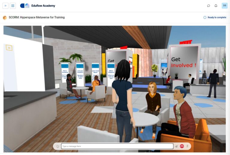 Hyperspace Metaverse in Eduflow 768x516